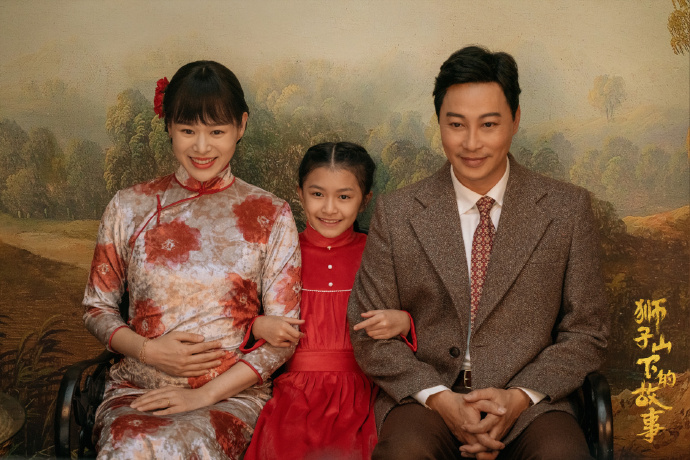 Stills of "Story under the Lion Mountain", Myolie Wu (left) as Liang Huan, Tan Yaowen (right) as Li Gaoshan