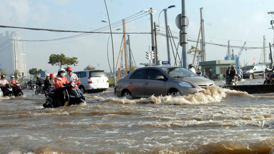 Global coastal cities sink faster than sea level rise, Ho Chi Minh City sinks 16.2mm per year