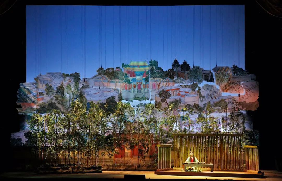 The performance of the opera "A Dream of Red Mansions". The pictures in this article are from the San Francisco Opera House, Photography: Cory Weaver