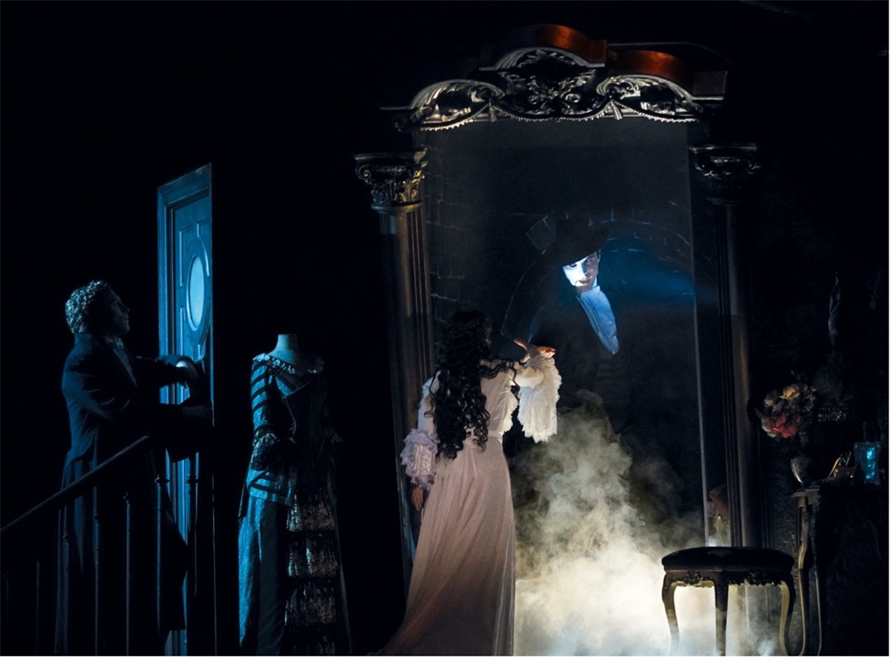 Stills from the musical "The Phantom of the Opera"