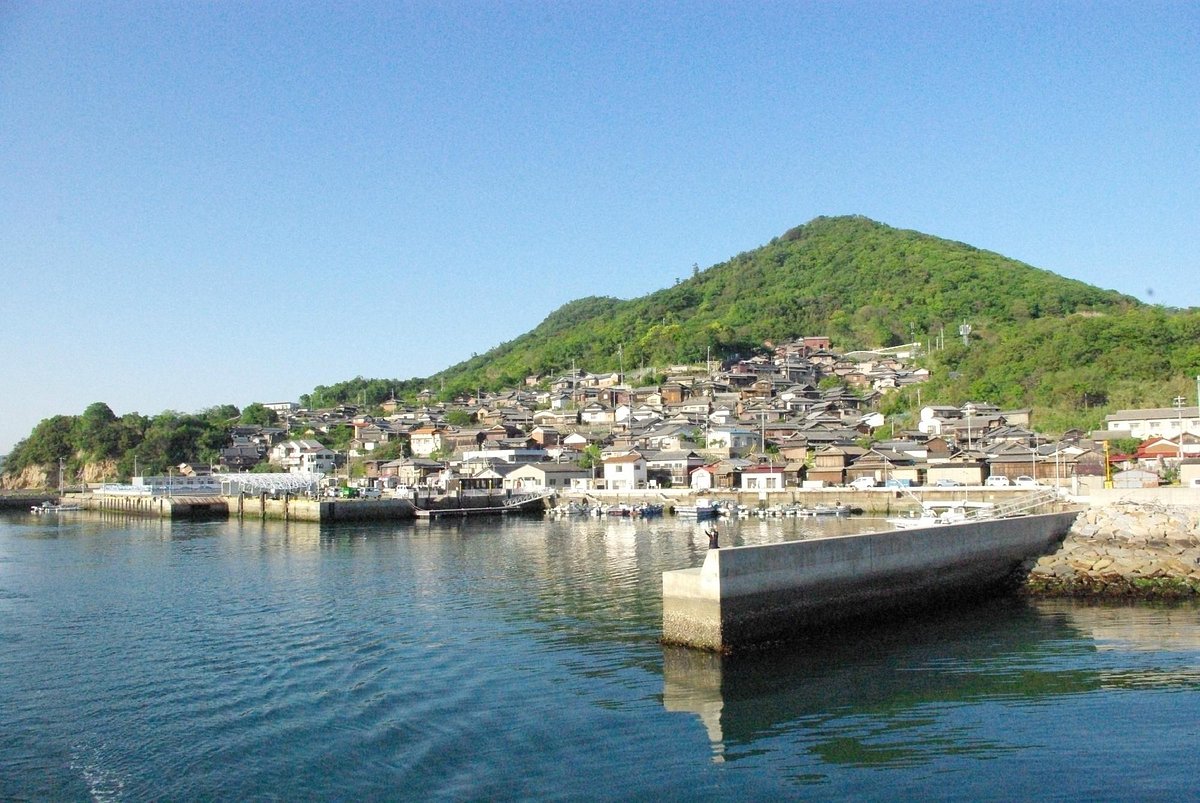 The population of Ogijima has grown since the Setouchi International Arts Festival was held. wikipedia graph