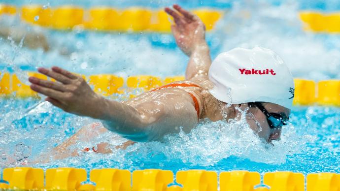 Zhang Yufei: The relay performance is not as good as expected, and the goal of 100 butterfly red gold remains unchanged