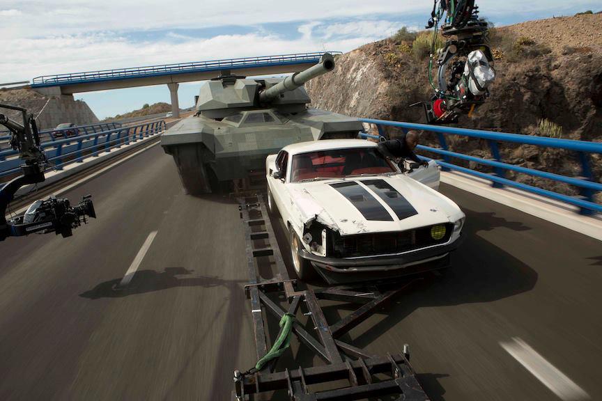 "Fast and Furious 6" set photos