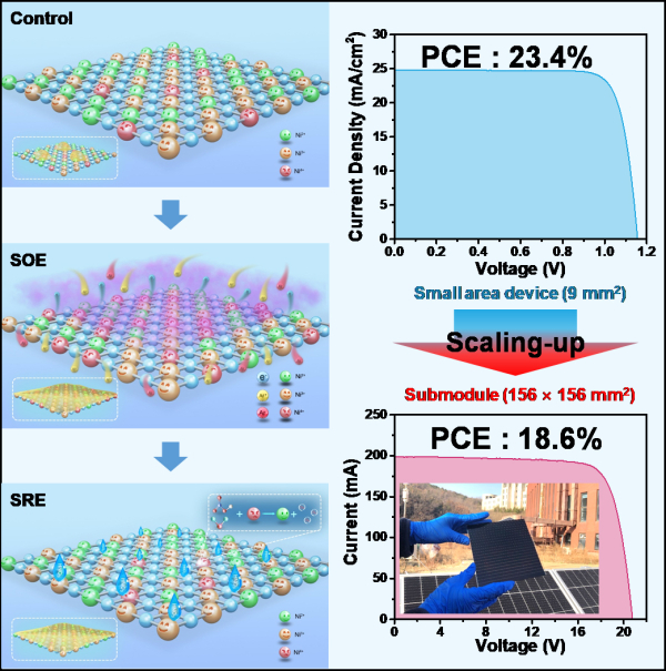 High-performance large-area perovskite solar cell modules prepared by Dalian Institute of Chemical Technology