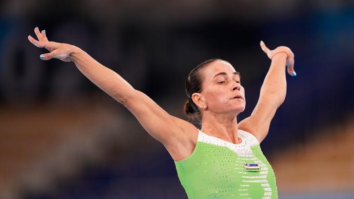 46-year-old Chusovitina has won the championship again. She will participate in the Hangzhou Asian Games and the Gymnastics World Championships