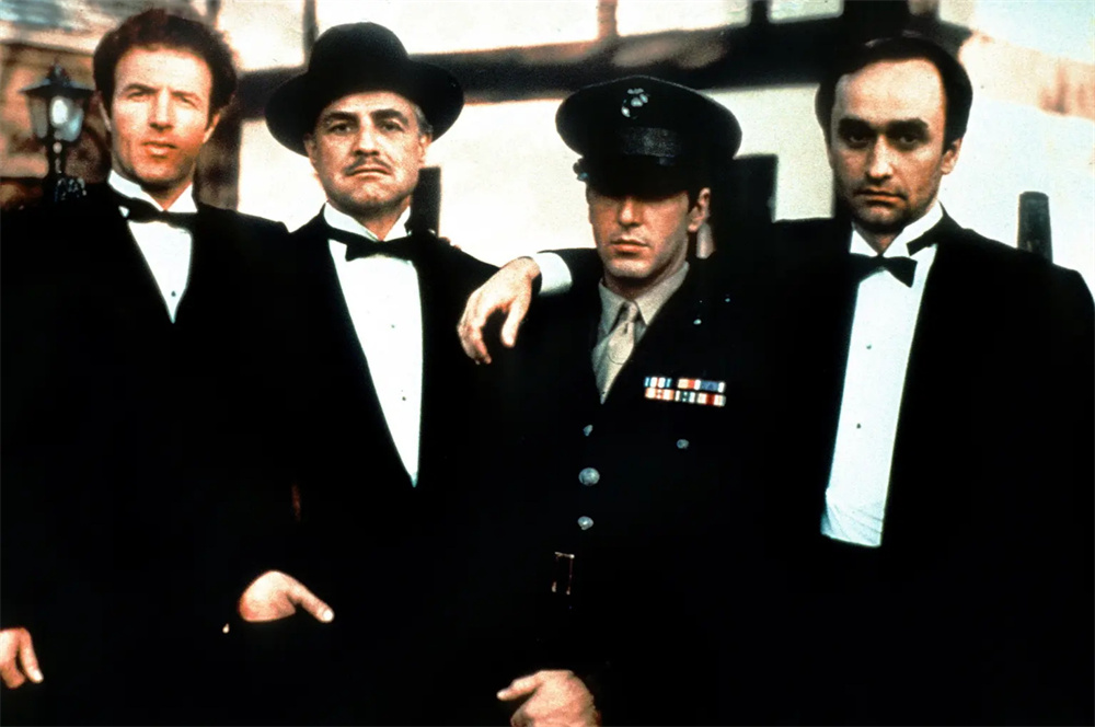 The man of the Corleone family, and now only Al Pacino (second from the right) who plays Michael is alive.