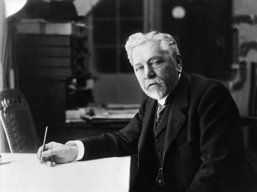 Gustave Eiffel world biographical encyclopedia map