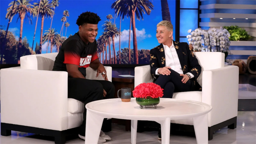 Jerry Harris on 'The Ellen Show'