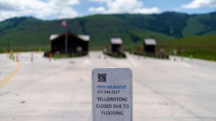Yellowstone Park, closed for the first time due to flooding, reopens, and all repairs may cost $1 billion