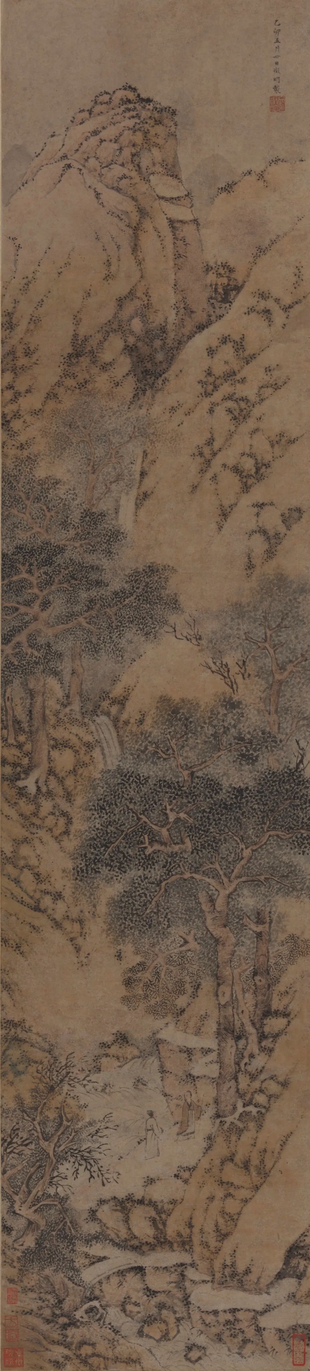 Ming Wen Zhengming's "Flying Spring Map"