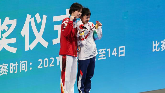 Chen Yuxi defeated Quan Hongchan twice, China diving for the team test before the World Championships
