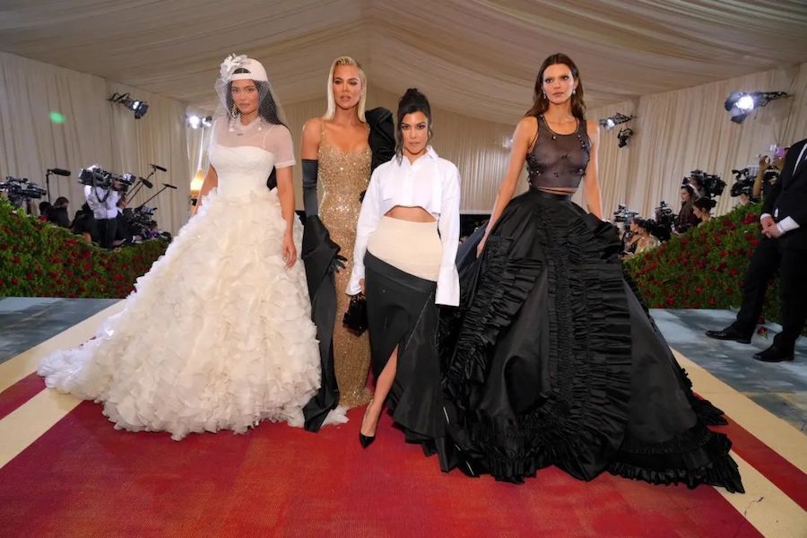 Kardashian sisters at 2022 Met Gala