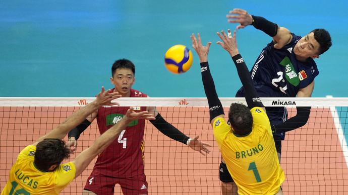 Many Chinese men's volleyball teams were diagnosed with the new crown in the Philippines, unable to play in the World League and sentenced to defeat