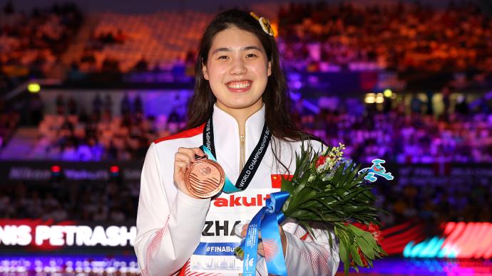 Zhang Yufei won the bronze in the 200m butterfly and missed the Grand Slam: the training is not in place and the pressure is very high