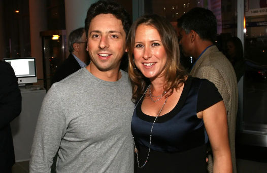 Brin and ex-wife Anne Wojcicki