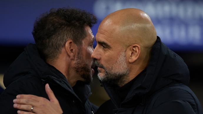 Master battle! Guardiola resorted to psychological warfare to break Simeone's "550" line of defense