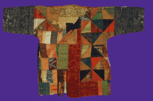 Butterfly robe, Edo period or the second Shangshi period (19th century), in the collection of Tokyo National Museum, butterfly has the meaning of warding off evil spirits in Ryukyu.