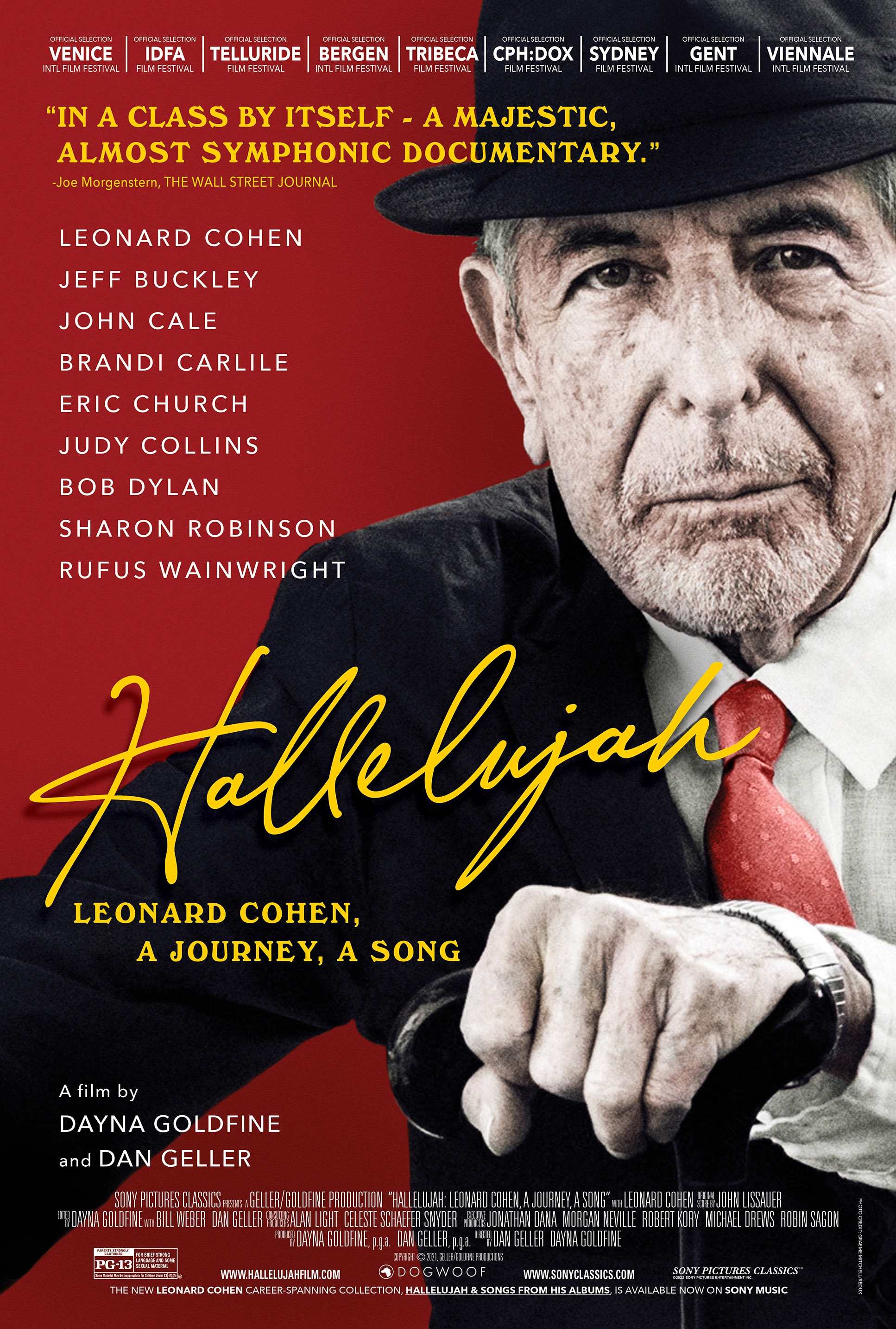 "Hallelujah: Leonard Cohen, A Journey, A Song" poster