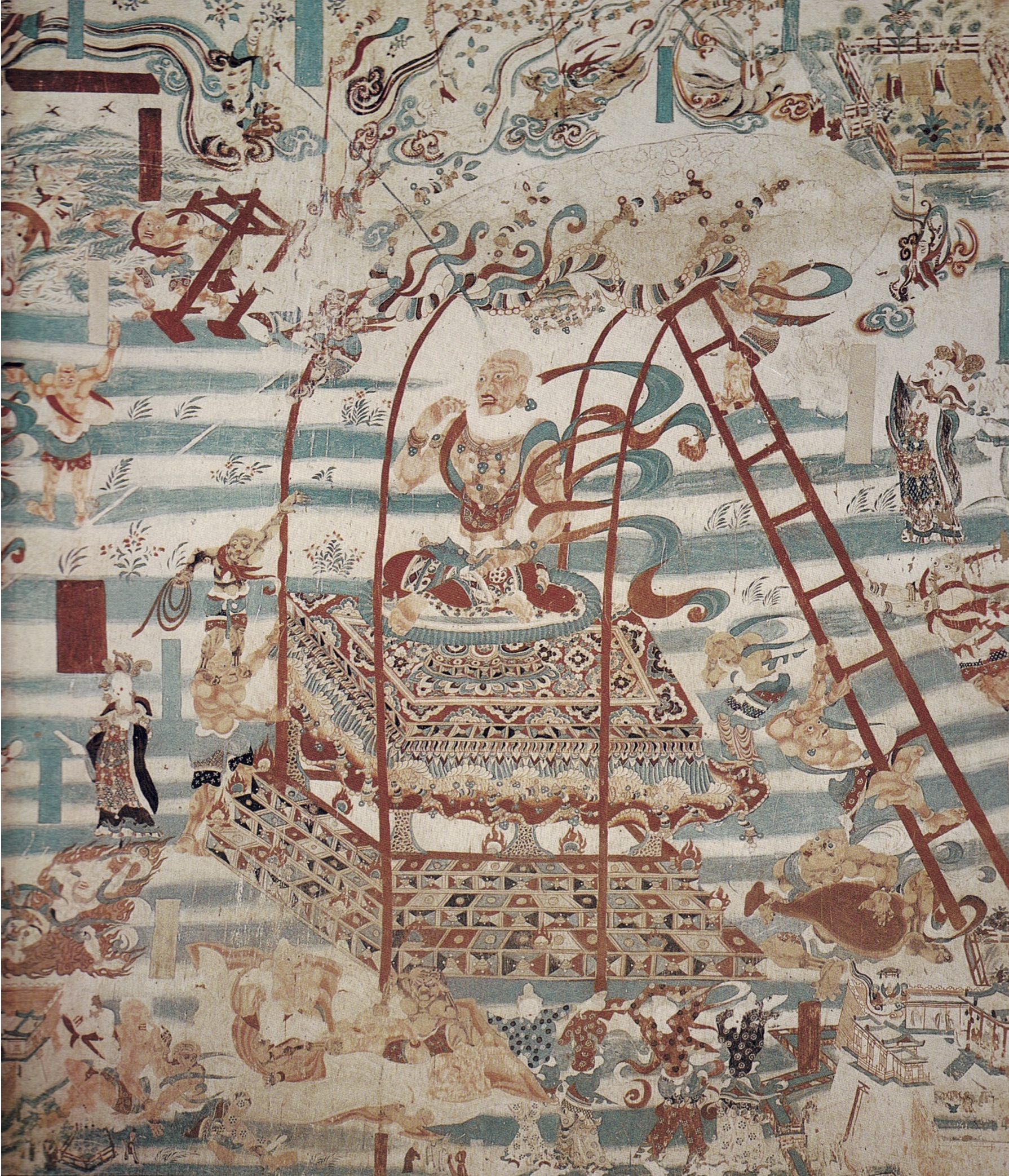 Figure 21: Laoducha and Outlander were attacked by strong winds, Cave 196