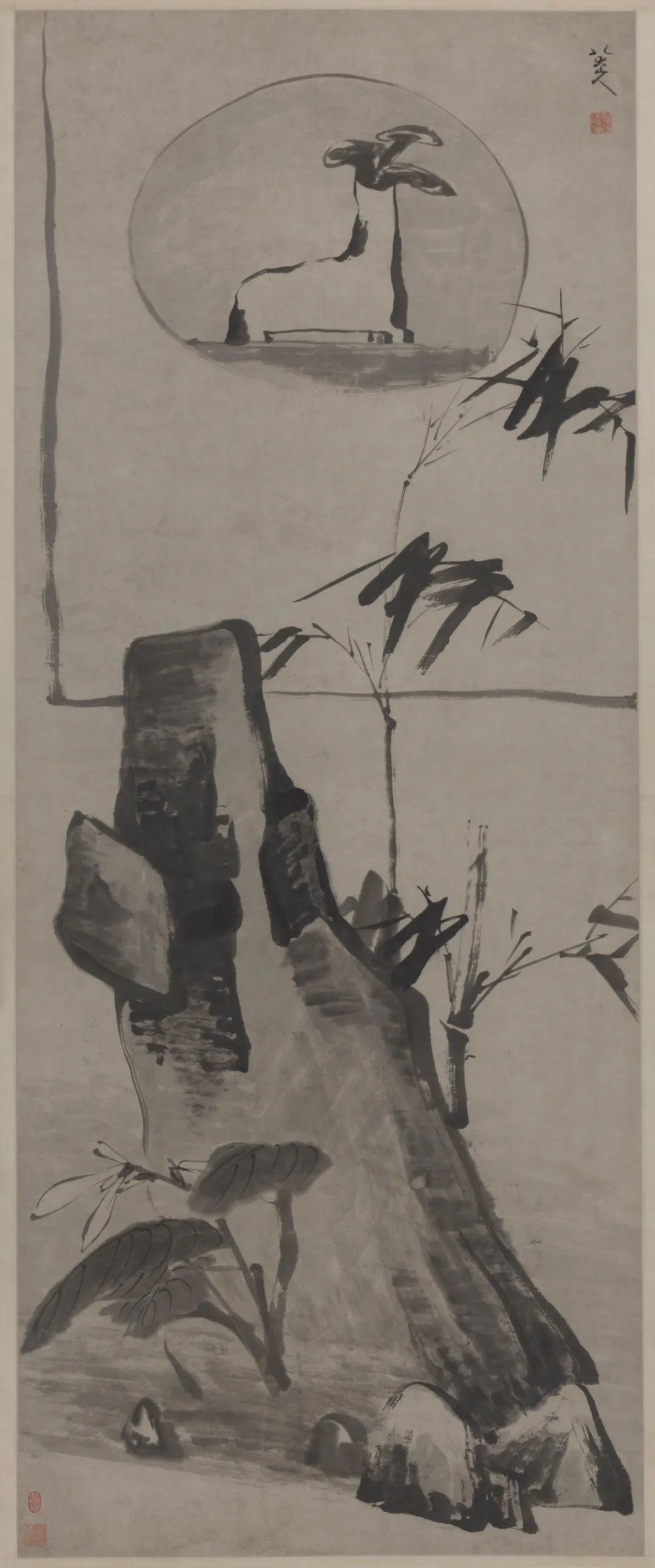 Qing Zhu Da, "Autumn Window Bamboo Rhyme"
