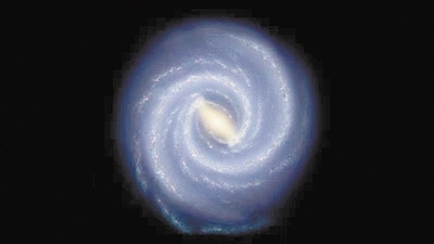 The Milky Way has four spiral arms, but scientists still dispute their size and location. Image source: US Space Network