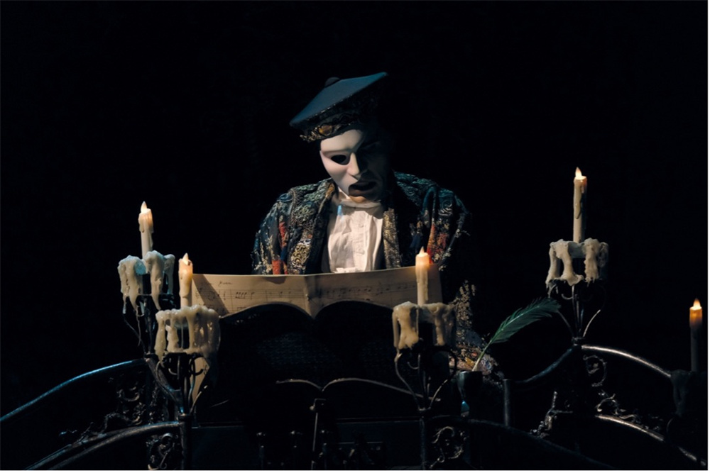 Stills from the musical "The Phantom of the Opera"