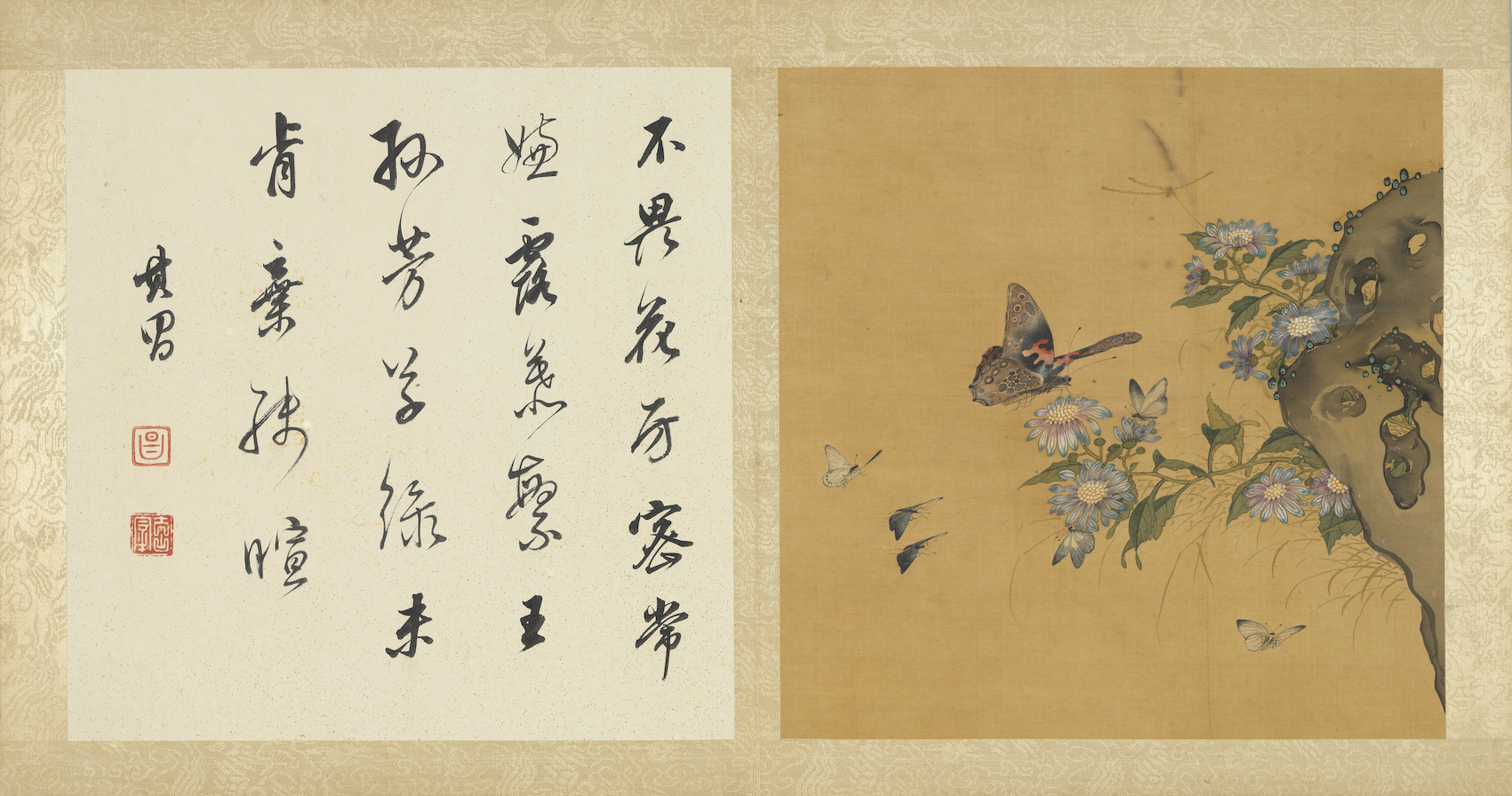 Biography of Song Qian Xuan, One of the Atlas of Ancient Flowers and Butterflies