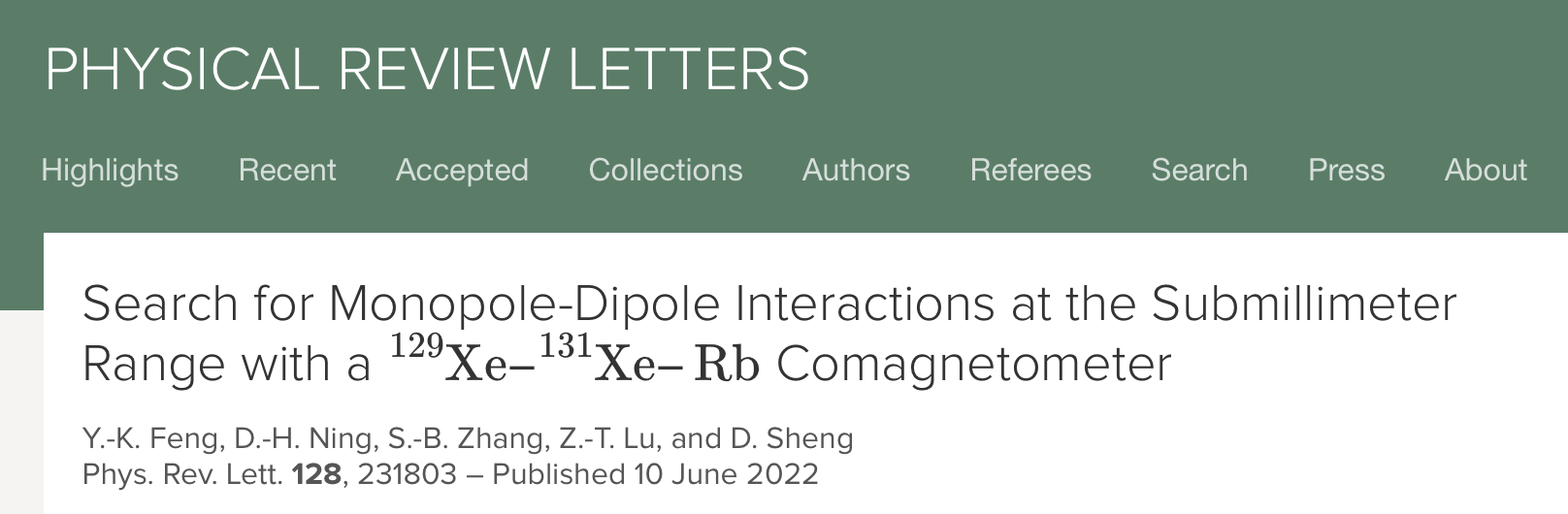 Image via Physical Review Letters