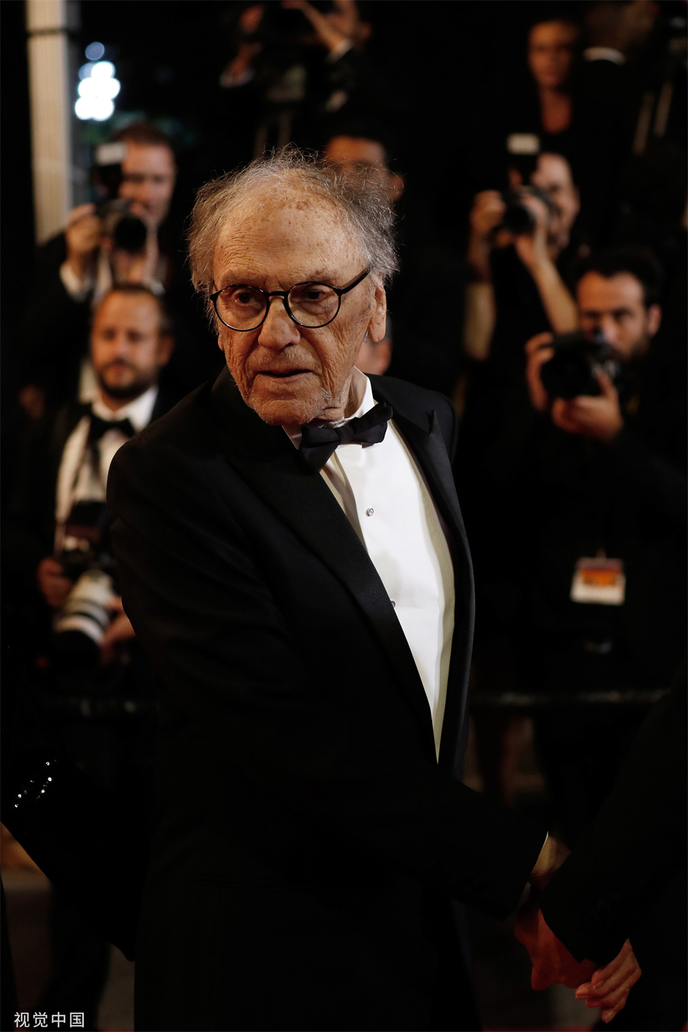 Jean-Louis Tradignan attends the premiere of the main competition film "Happy Ending" during the 70th Cannes Film Festival in Cannes, France, on May 22, 2017. People's Vision Illustration