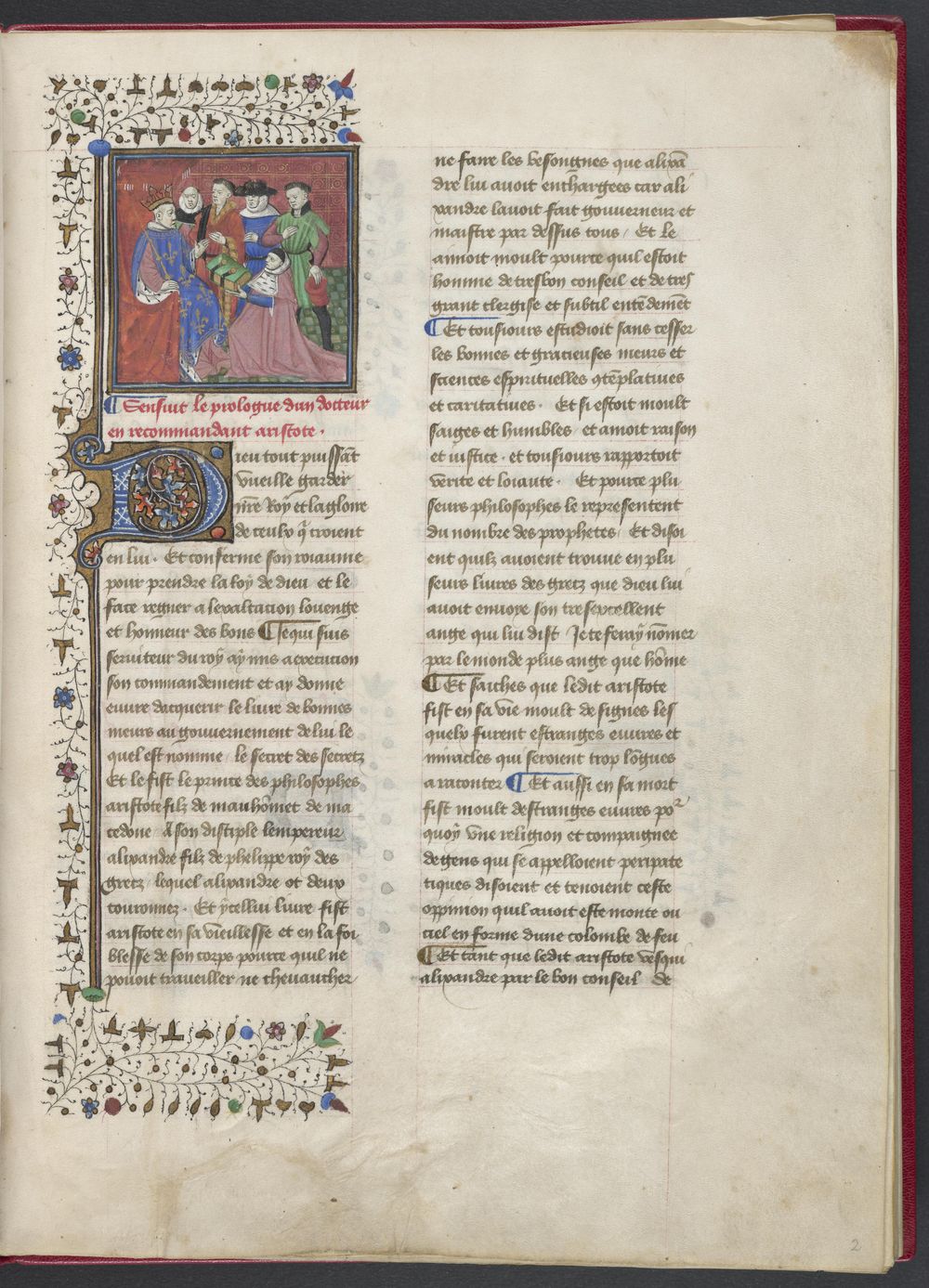 Under the name of Aristotle, The Secret within the Secret, circa 1425-1450 (Brittany)