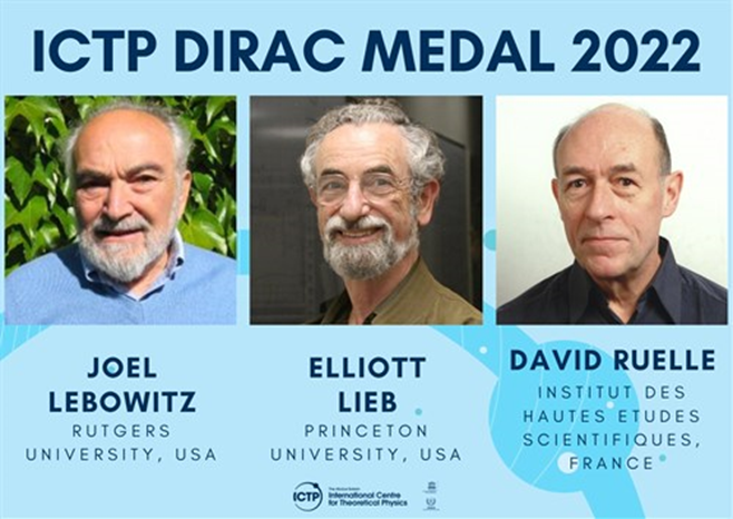 2022 Dirac Medal recipients