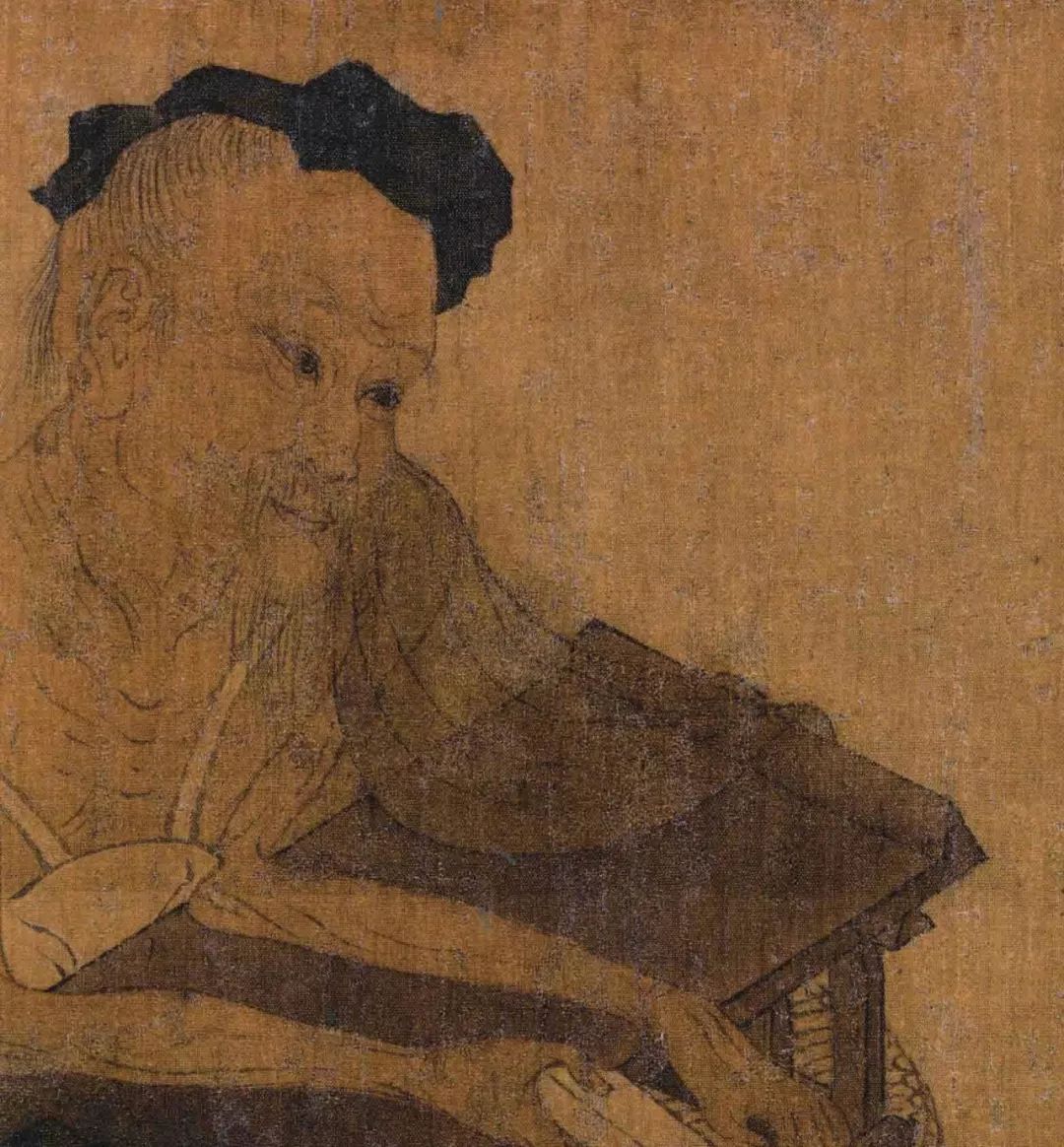 (biography) Tang Wang Wei Fu Sheng's teaching of scriptures (part) Collection of the Osaka Municipal Museum of Art