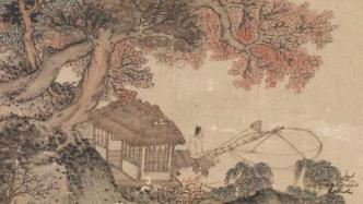 Autumn Equinox｜Autumn Mountains in the Forbidden City Paintings: Frost and leaves dyed, deer swimming