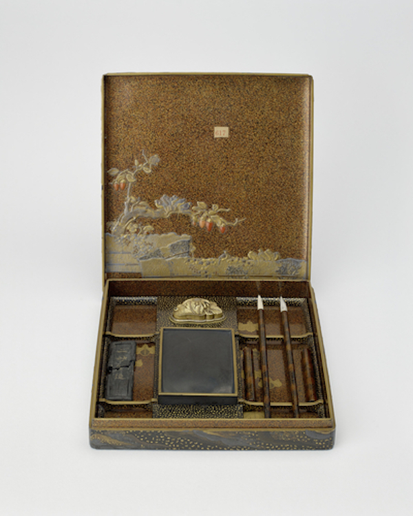 Box for writing instruments, late 18th-early 19th century
