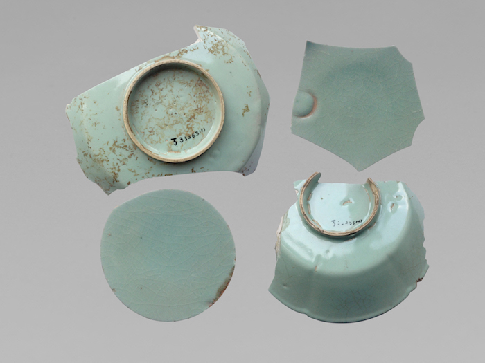 Celadon specimens unearthed in Kaifeng, collected by Shanghai Museum