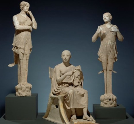 The Getty Museum returns three statues in Italy called Orpheus and the Siren.