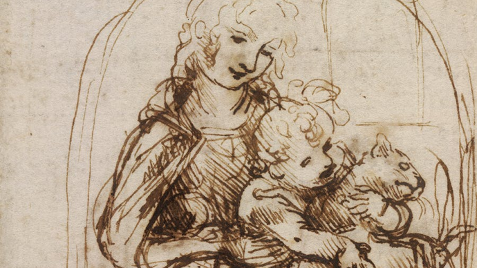 On the back of the sketches of famous artists such as Leonardo da Vinci, read another kind of truth