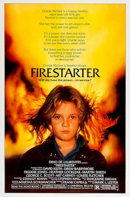 1984 version of "Ferocious Fire" poster