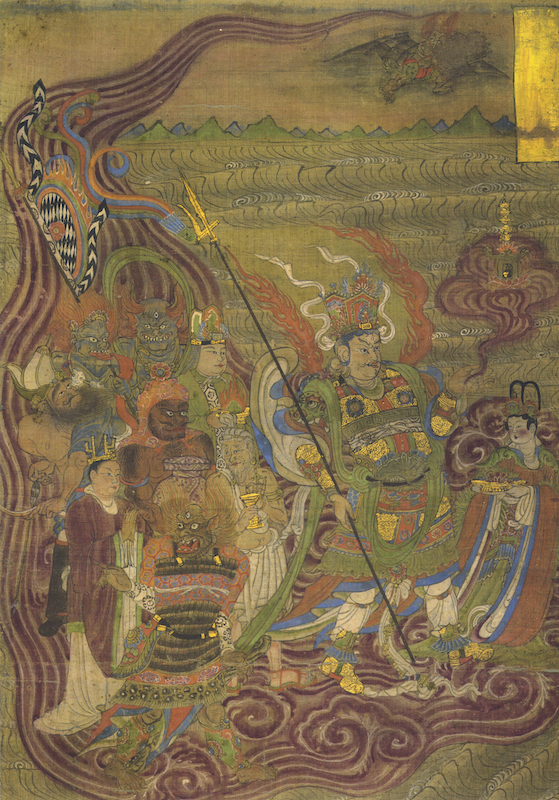 Ge Chengyong｜Western Art in the Breastplate Mirror of the Dunhuang Heavenly King Painting