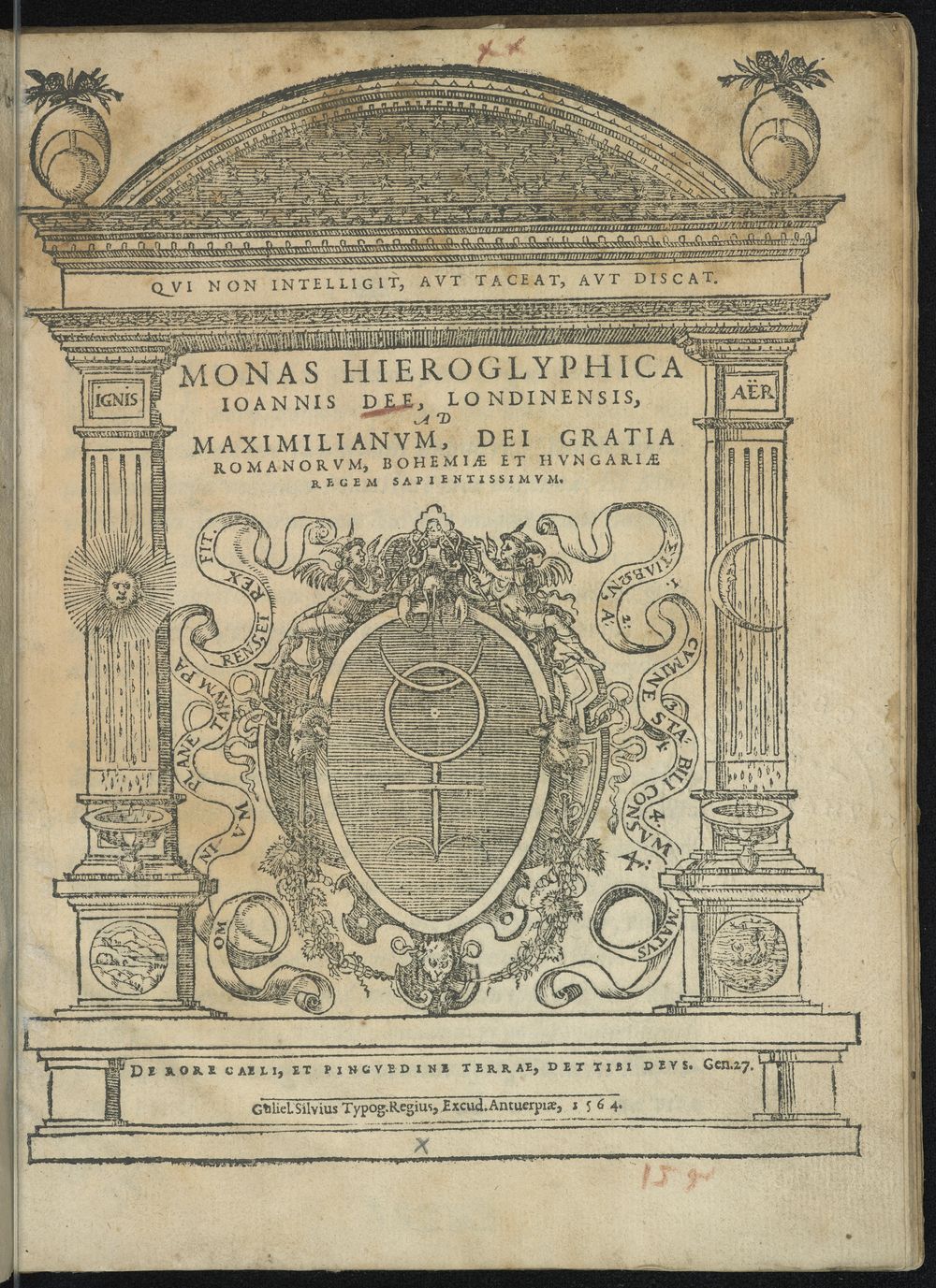 John Dee, Monas hieroglyphica, 1564