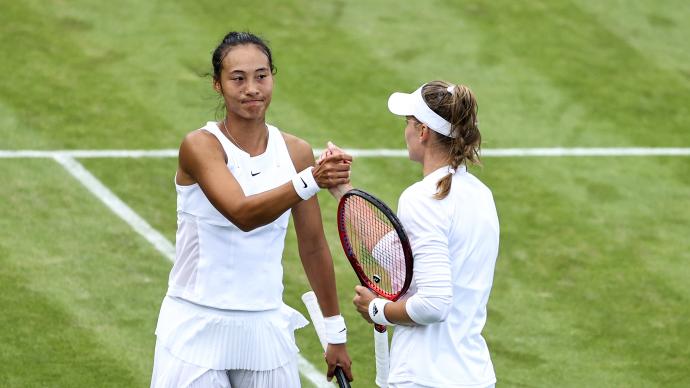 Playing for the first time at Wimbledon and stopping in the third round, Zheng Qinwen's performance has brought surprises