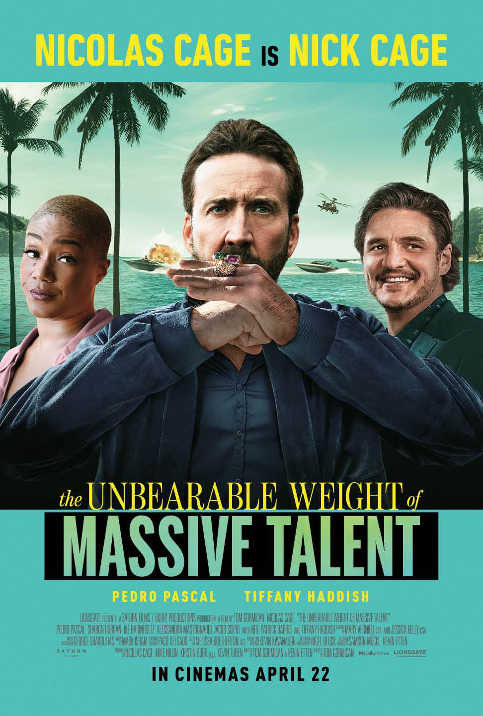 "The Unbearable Weight of Genius" poster