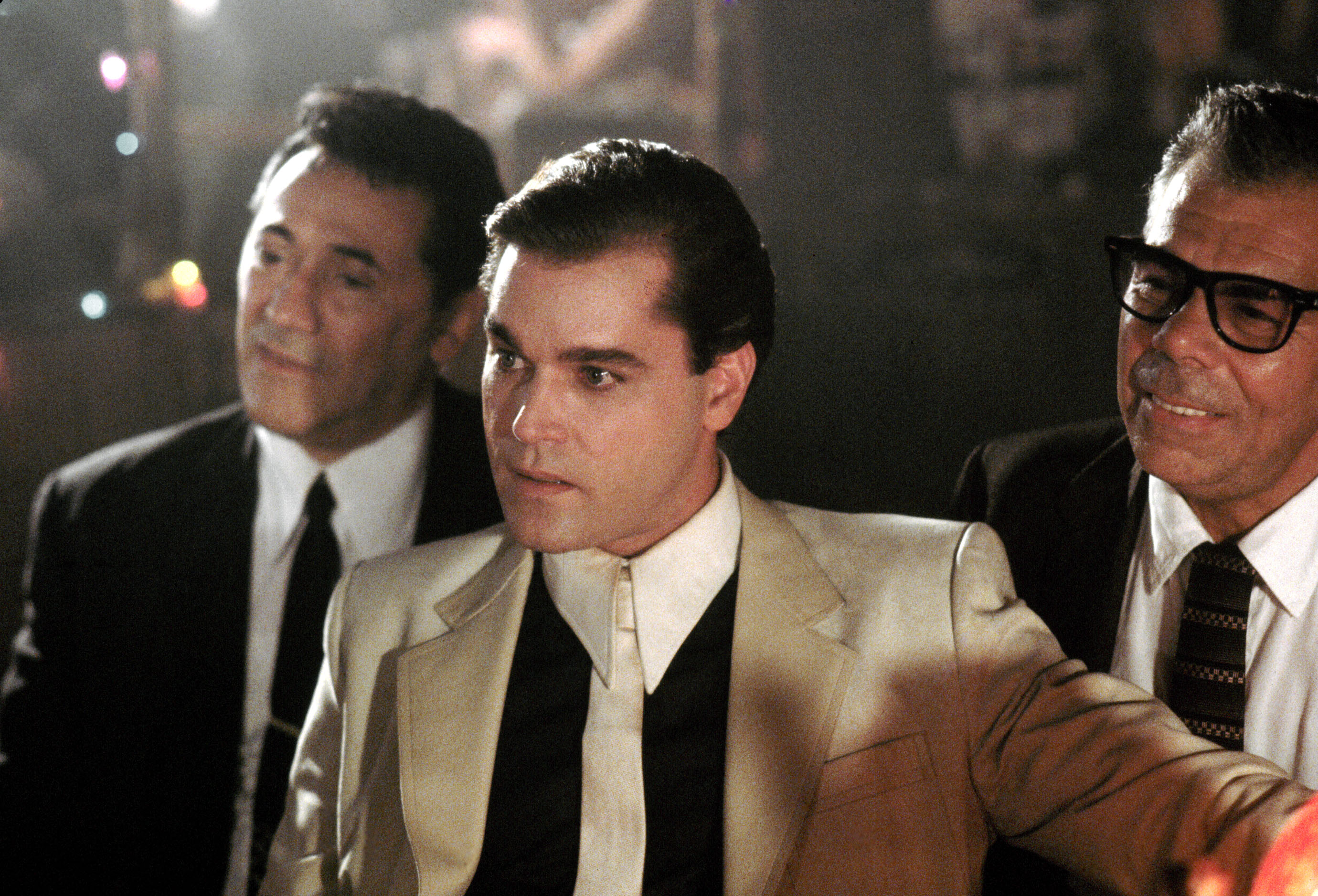 Lyotard (center) in "Goodfellas"