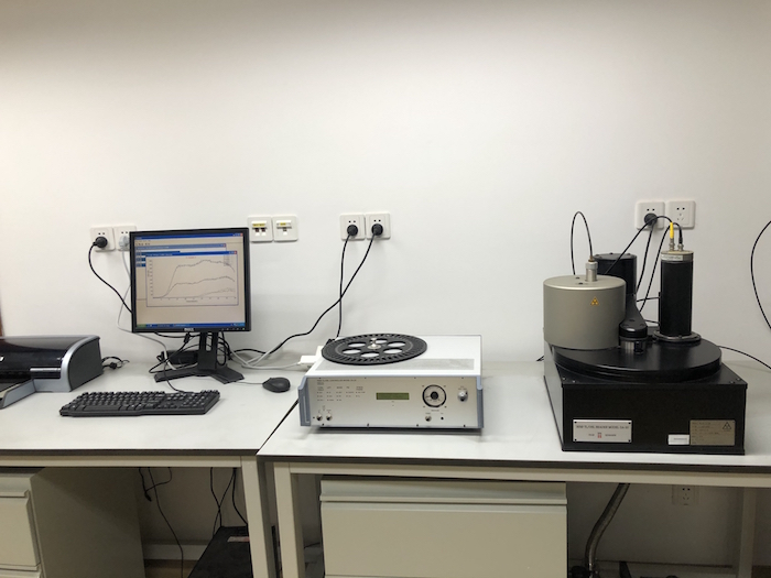 The thermoluminescence test system of the Danish RISO National Laboratory currently used by the Shanghai Museum