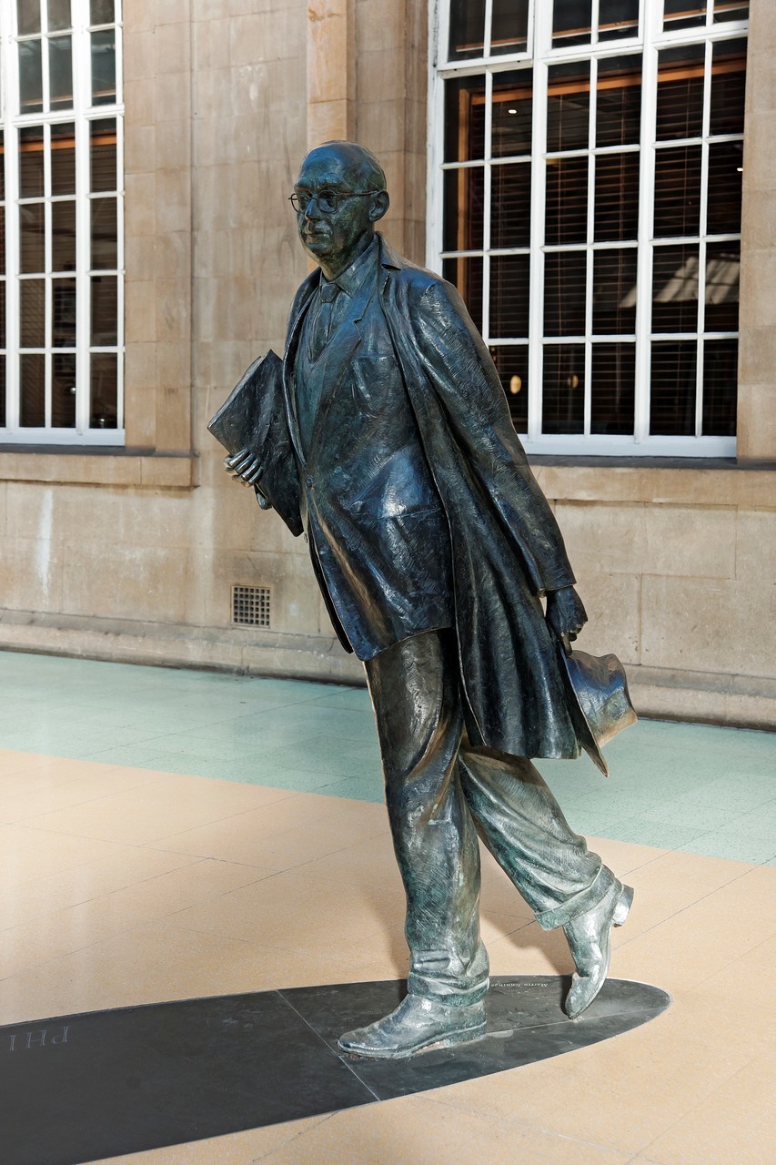Philip Larkin statue. Oriental IC data map