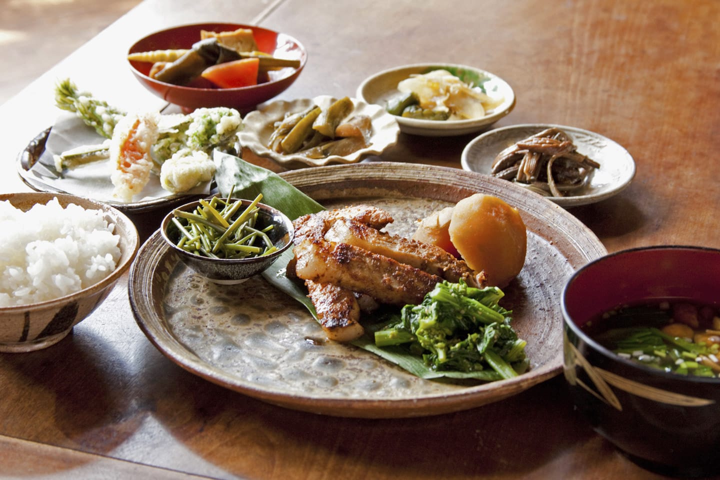 Visitors can taste unique local cuisine here. Echigo-Tsumari Earth Art Festival official website map